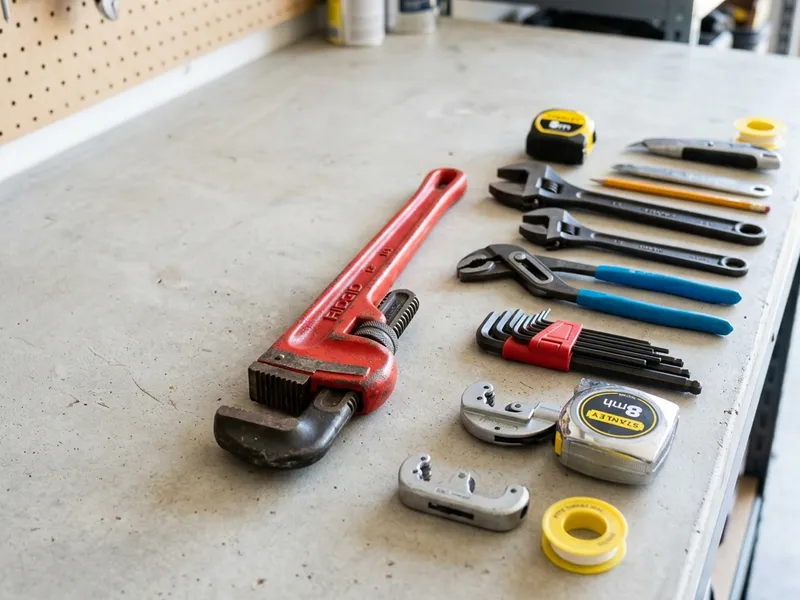 Professional plumbers in Utica, MO equipped with top-tier tools for residential and commercial plumbing services.